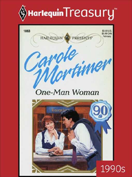 Title details for One-Man Woman by Carole Mortimer - Available